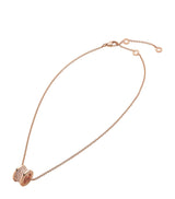 Harrods Bvlgari Yellow Gold Pavé Diamond B.Zero1 Necklace- Buy online at McGrocer