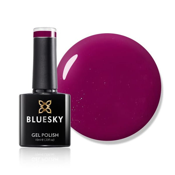 Bluesky Nail Gel Polish Dark Pink - British product