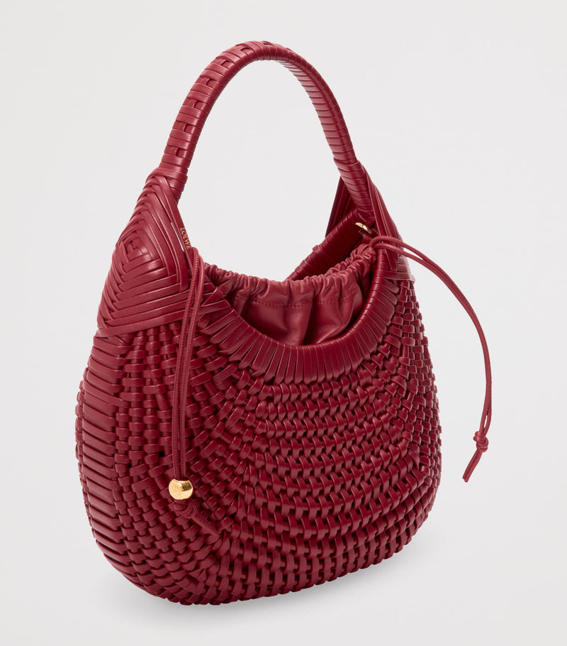 LOEWE Diamond top-handle leather bag, UK version