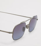 Ahlem Clovis Ruthenium rectangle sunglasses (British brand)