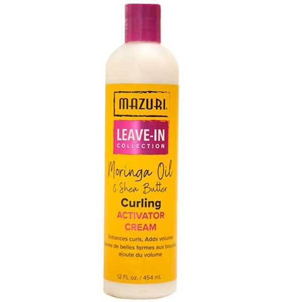 Mazuri Curling Activator Cream Leave In Collection, imported from the UK