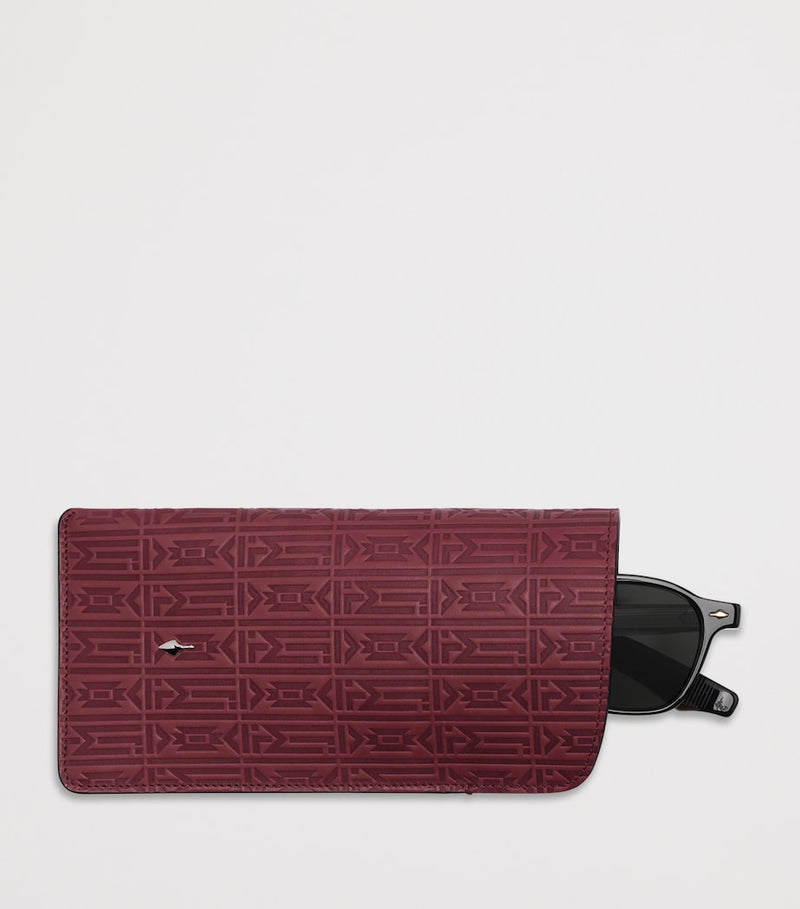 Jacques Marie Mage Circa leather sunglasses slip case, imported from the UK