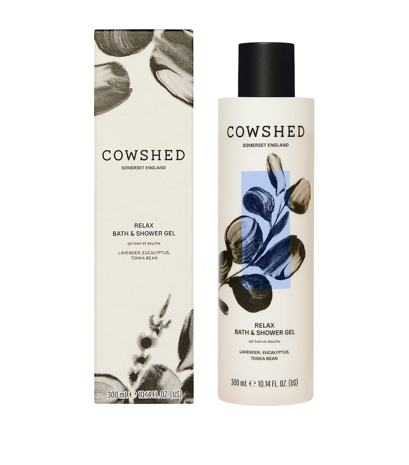 Cowshed Relax bath shower gel 300ml, imported from the UK