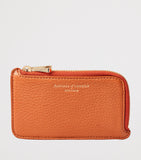 Aspinal of London small zipped leather purse, imported from the UK