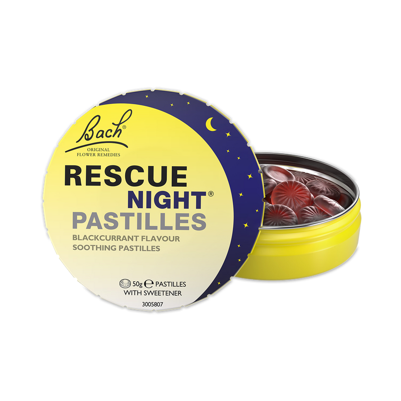 Rescue Remedy Night pastilles blackcurrant flavoured 50g - British product