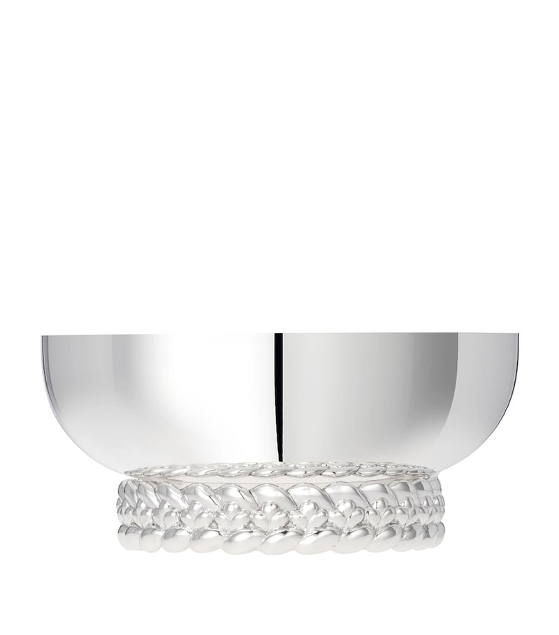 Christofle Silver-Plated Babylone Bowl - British product