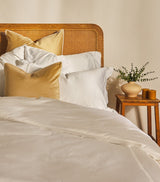 Harrods Celso De Lemos Egyptian Cotton Noa Square Cushion Cover (50cm x 50cm)- Buy online at McGrocer