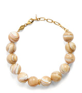 Harrods Anni Lu Gold-Plated Beaded Jetset Bracelet (Adjustable 17.5cm-22cm)- Buy online at McGrocer