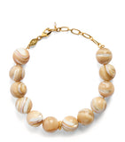 Anni Lu gold-plated beaded Jetset bracelet, UK version