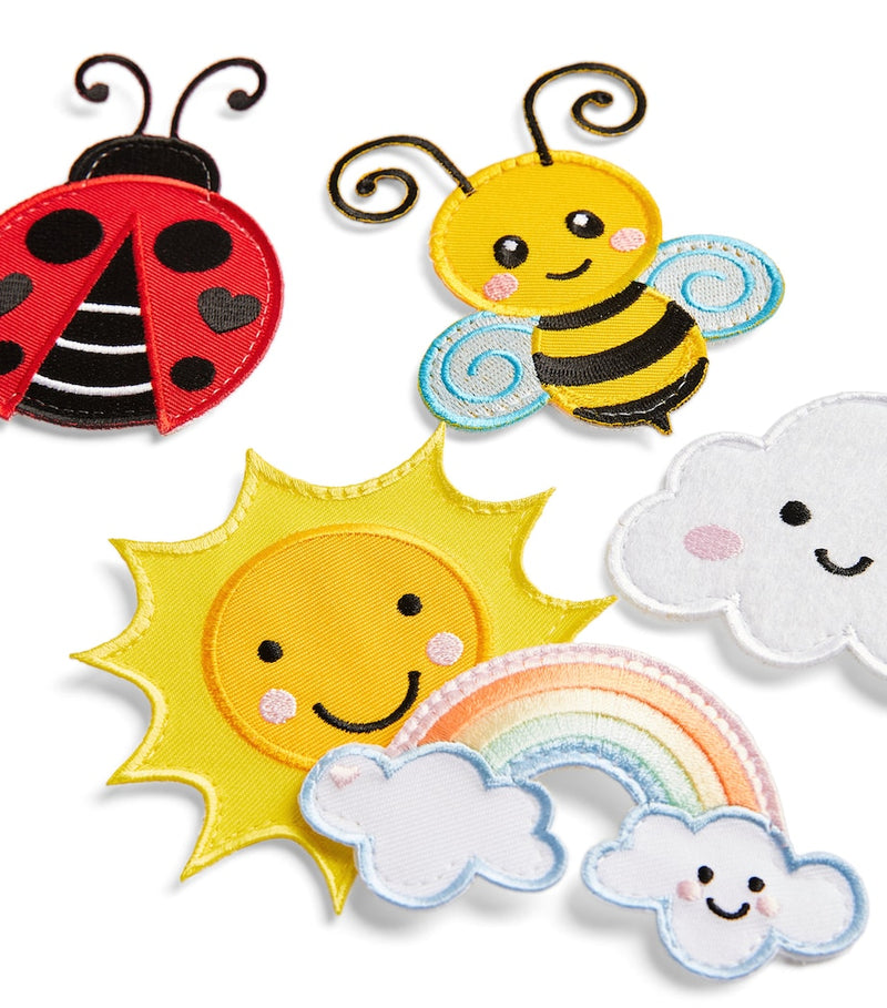 Becco Bags Sunny Days patch set, UK version