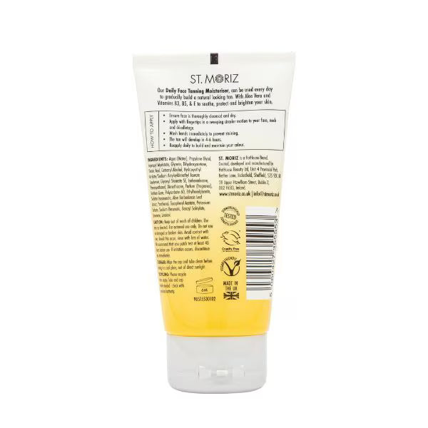 St. Moriz Face Moisturiser Natural Glow 75ml (British brand)
