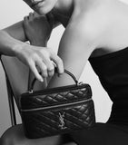 Saint Laurent Gaby Vanity mini bag in lambskin, UK version