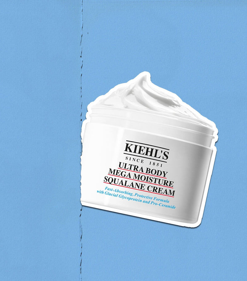 Kiehl's Ultra Body Mega Moisture Squalane Cream 250ml, UK version