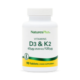 Holland & Barrett NaturesPlus Vitamin D3 2520 IU with K2 120 mcg Supplement Tablets- Buy online at McGrocer
