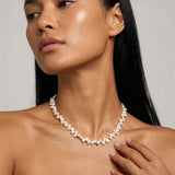 Superdrug MUCHV Gold Baroque Pearl Choker Necklace 43cm- Buy online at McGrocer