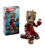 Harrods Lego Marvel Ravager Jumpsuit Groot Minifigure- Buy online at McGrocer