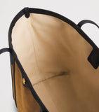 Harrods suede leather-trim tote bag, UK version