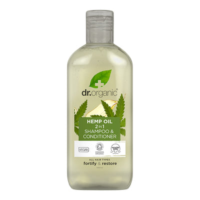 Holland & Barrett Dr Organic Hemp 2-in-1 Shampoo and Conditioner 265ml- Buy online at McGrocer