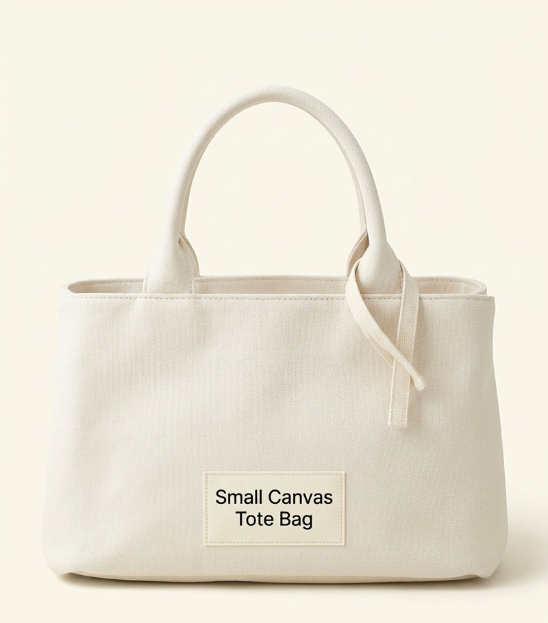 Prada mini canvas logo top-handle bag 15x22x13cm - British product