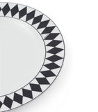 Prada chequerboard dinner plates 25cm, imported from the UK