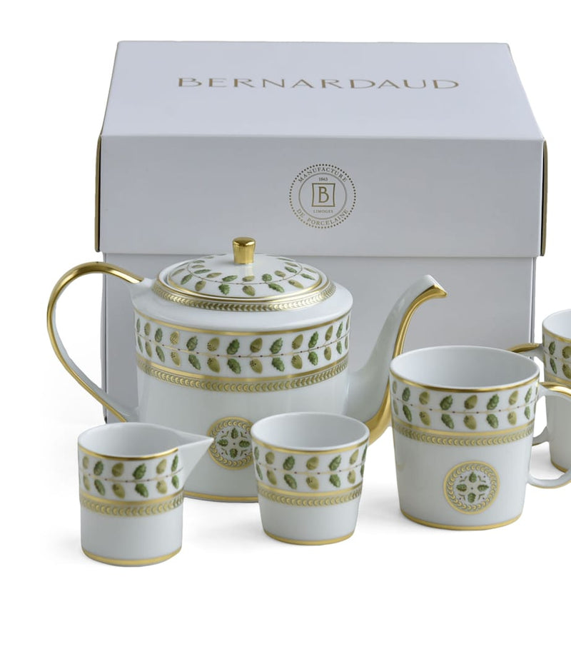 Bernardaud Constance porcelain tea gift set (British brand)