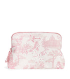 Harrods toile half moon cosmetic bag, UK version