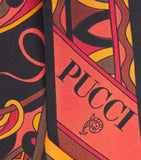 PUCCI silk printed scarf 5cm x 120cm, imported from the UK