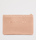 Valentino Garavani small moiré pouch with crystal VLogo, imported from the UK