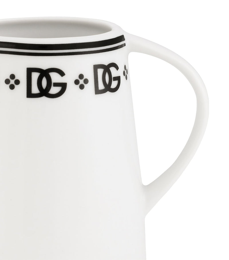 Dolce&Gabbana Casa porcelain milk jug with DG logo - British product