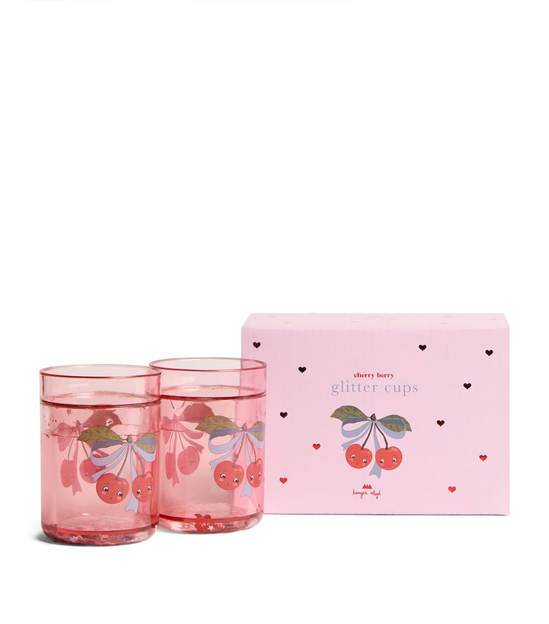 Konges Sløjd glitter cups set of 2 (British brand)