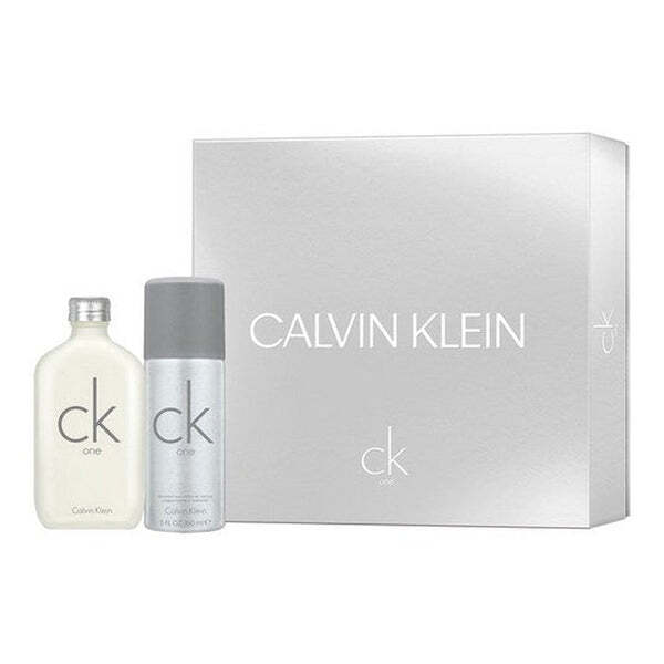 Calvin Klein CK One gift set with EDT and deodorant (British brand)