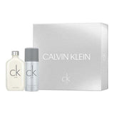 Calvin Klein CK One gift set with EDT and deodorant (British brand)
