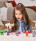 Marvel Iron Man Avengers figurine set with 6 figures, imported from the UK