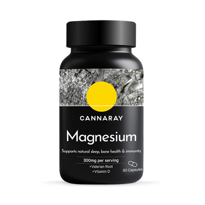 Holland & Barrett Cannaray Magnesium Glycinate Complex Capsules 300 mg 60 Capsules- Buy online at McGrocer