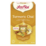 Holland & Barrett Yogi Tea Turmeric Chai 17 Tea Bags- Buy online at McGrocer