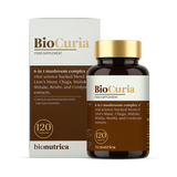 Holland & Barrett Bionutrica BioCuria 6-Blend Mushroom Complex for Immunity & Antioxidant 120 Capsules- Buy online at McGrocer