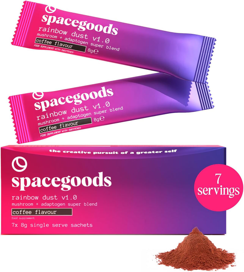 Spacegoods coffee supplement 7-day pack 56g - British product