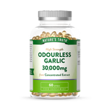 Holland & Barrett Nature's Truth Odourless Garlic 30,000mg Garlic Oil Capsules, 60 Count- Buy online at McGrocer