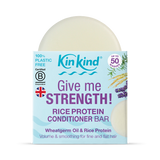 Holland & Barrett KinKind Give Me Strength! Rice Protein Solid Conditioner Bar 40g- Buy online at McGrocer