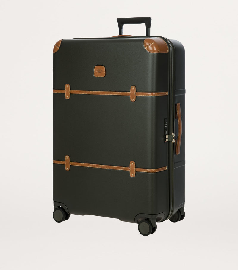 Bric's Bellagio check-in suitcase 76cm with leather trims (British brand)