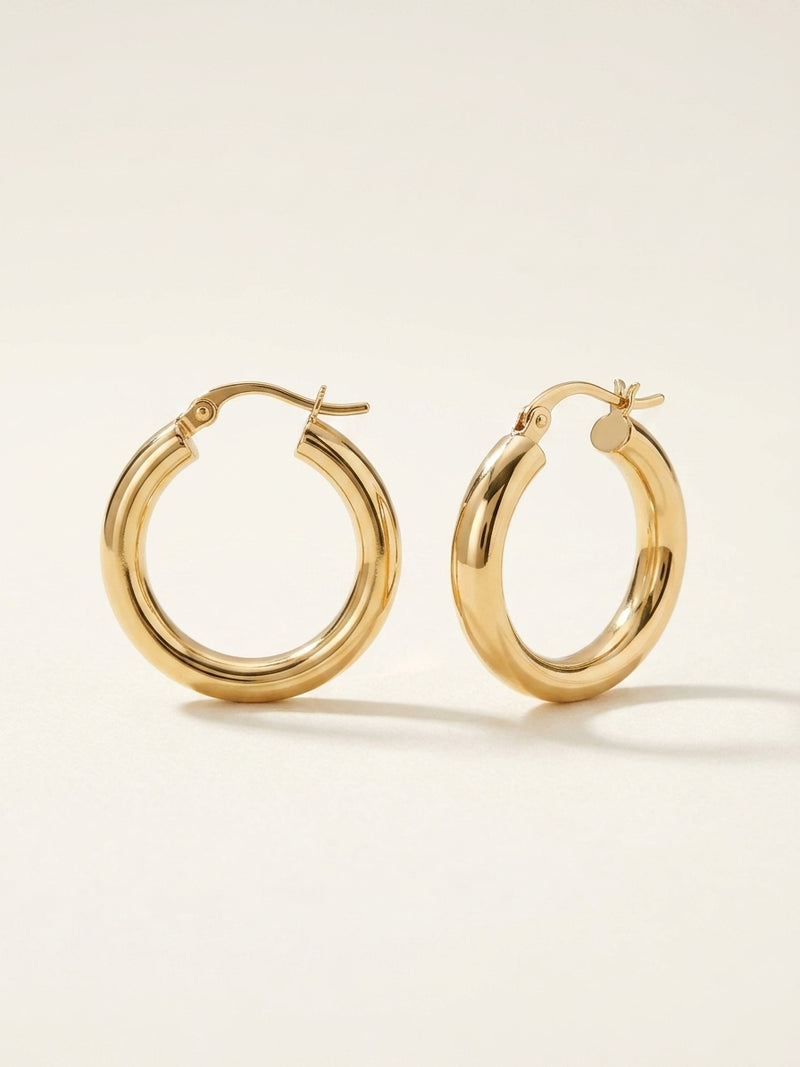 Vivienne Westwood gold-plated brass earrings with orb design (British brand)
