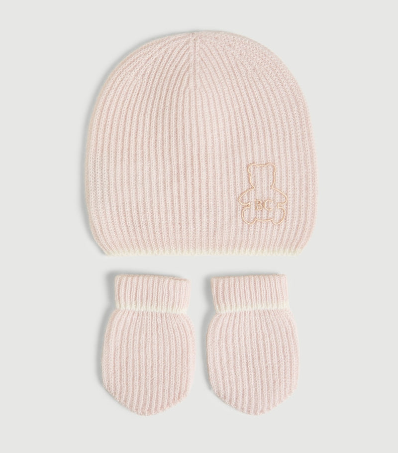 Brunello Cucinelli Kids cashmere beanie mittens socks set - British product
