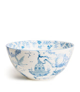 Harrods Harrods Fine Bone China Toile Serving Bowl 22.5cm- Buy online at McGrocer