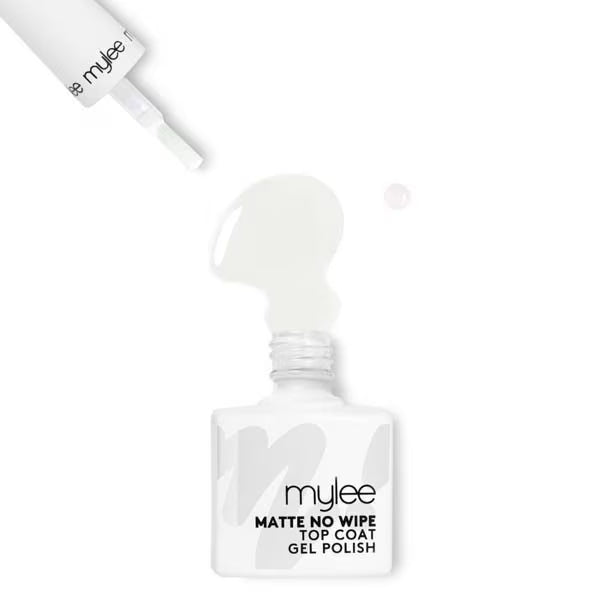 Mylee no wipe matte gel top coat 10ml, imported from the UK