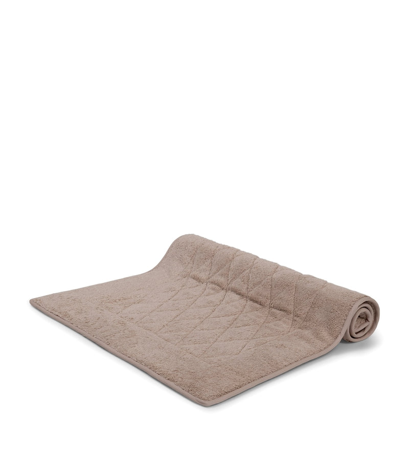 Frette Unito cotton bath mat 54cm x 87cm - British product