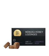Harrods The True Honey Co Mnuka Honey Lozenges with Bluenesse and Lemon for Mental Focus 8 Capsules- Buy online at McGrocer