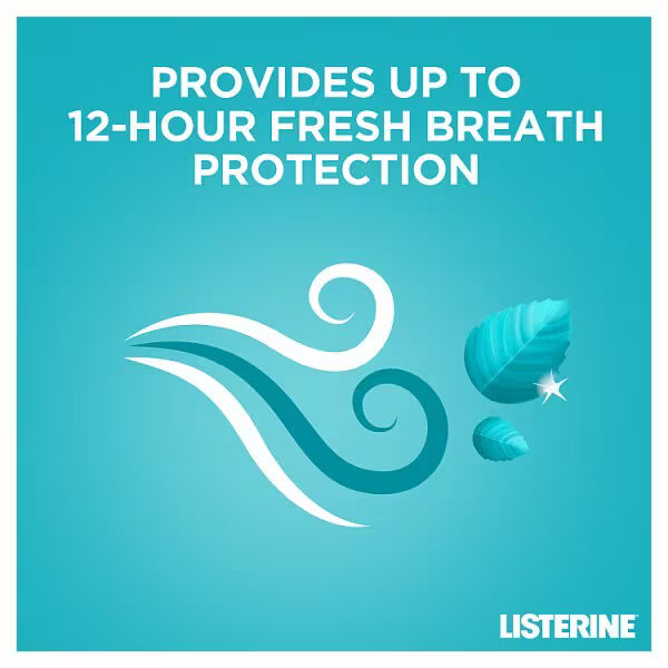 Listerine Antibacterial Cool Mint Mouthwash 1L, UK version