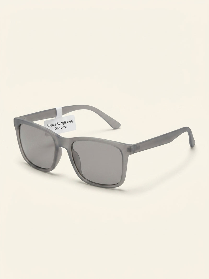 Prada men's rectangular sunglasses black (British brand)