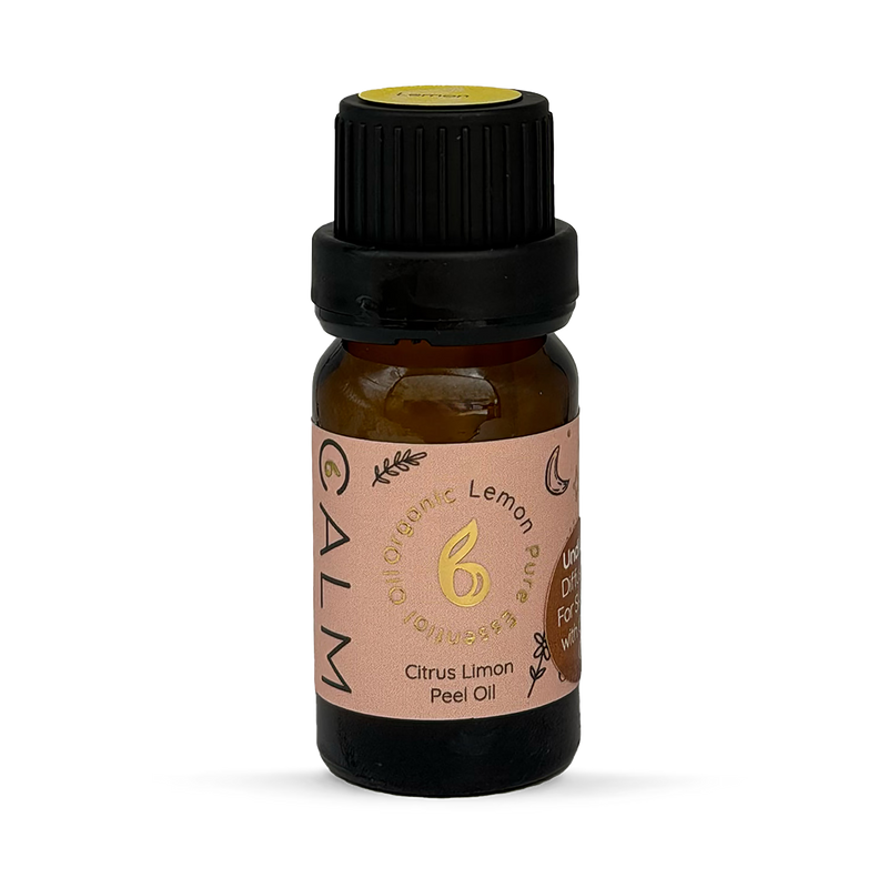 B Calm Lemon Essential Oil Organic 10ml, imported from the UK