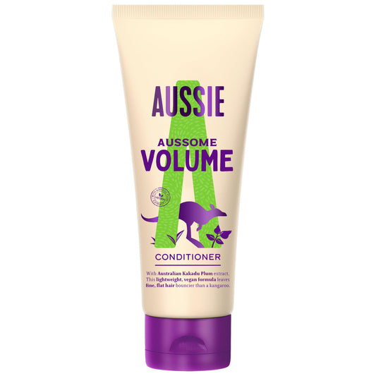 Aussie Aussome Volume Hair Conditioner, Volumising Hair Conditioner 200ml shampoo & conditioners Sainsburys   